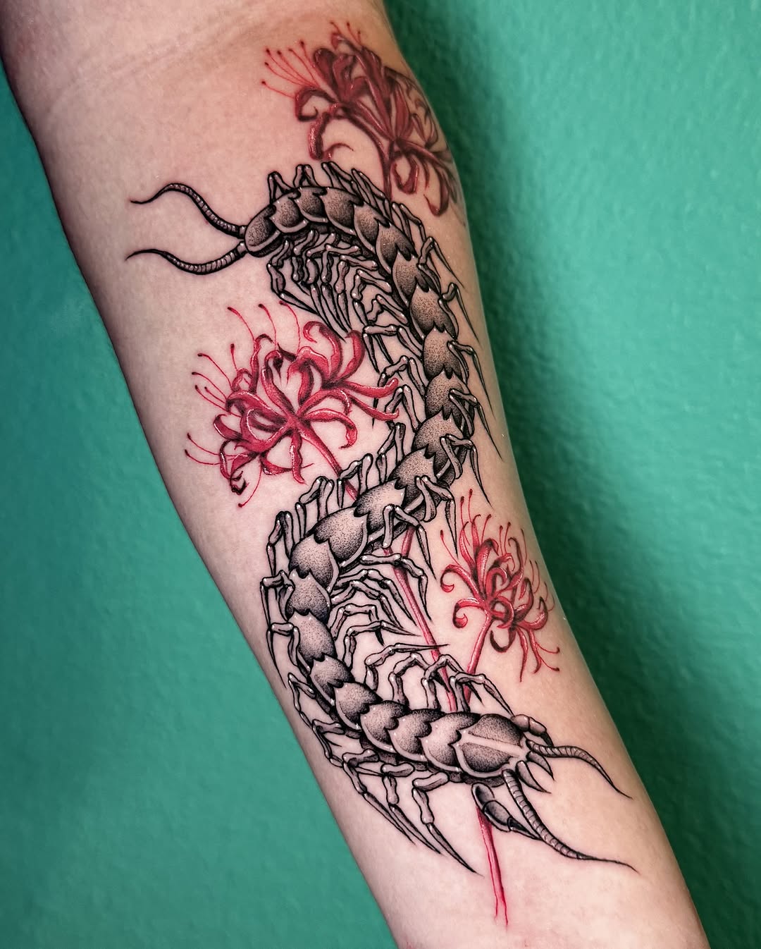 Tattoo by @sadfoo_tattoo โ black_and_grey