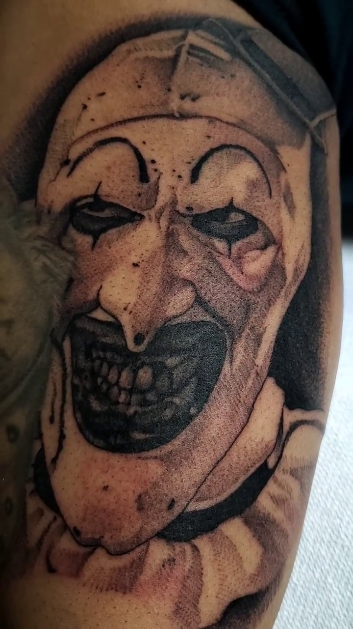 Tattoo by @batbonez — realism, dark_realism