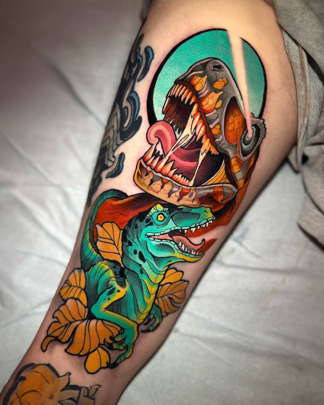 Tattoo by @matttruiano — new_school, realism