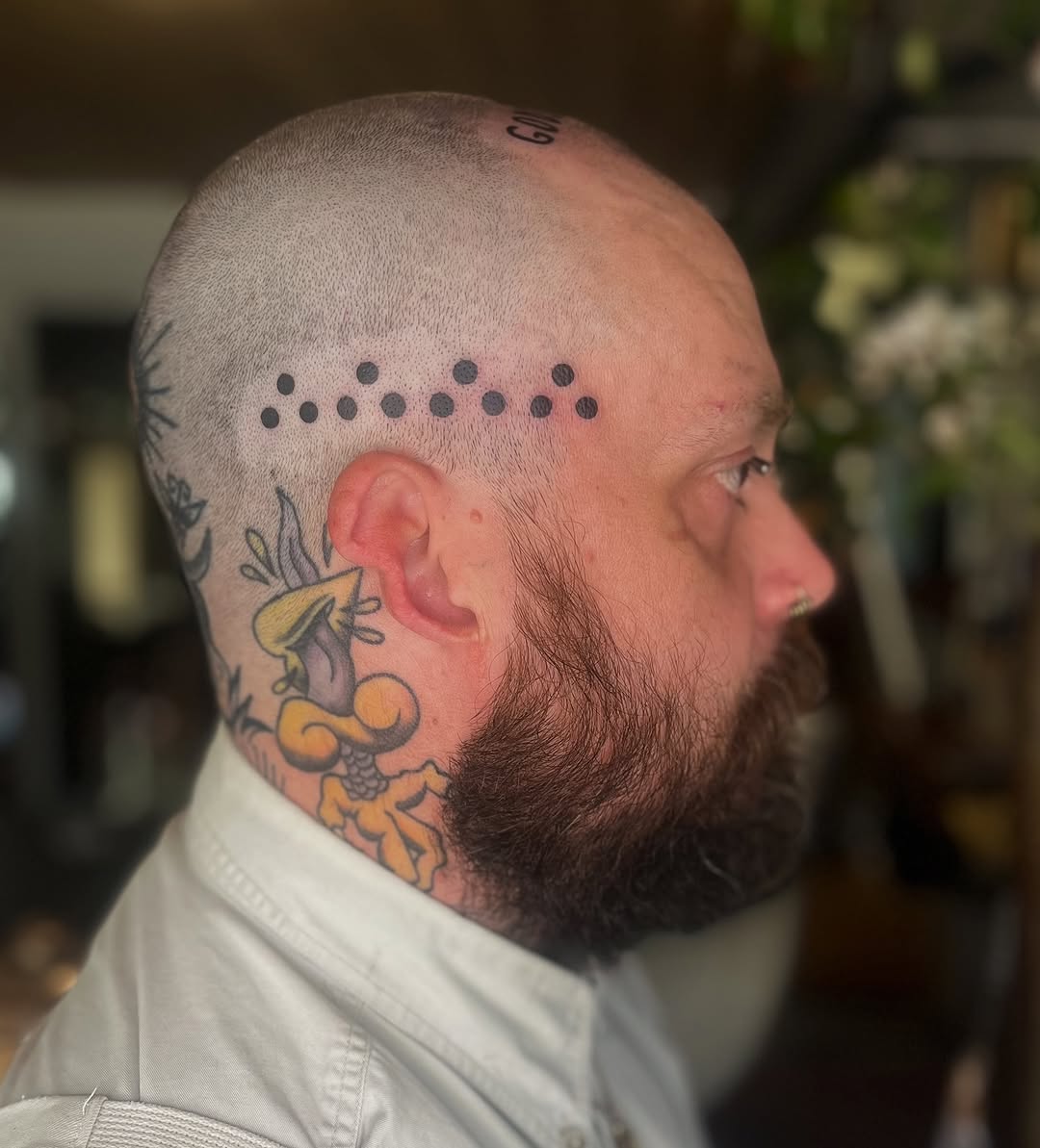 Tattoo by @abigailtattoos — geometric, illustrative