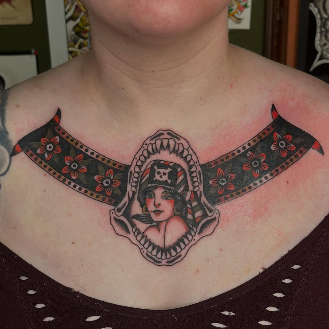Tattoo by @ryleecoyote — american_traditional, neo_traditional