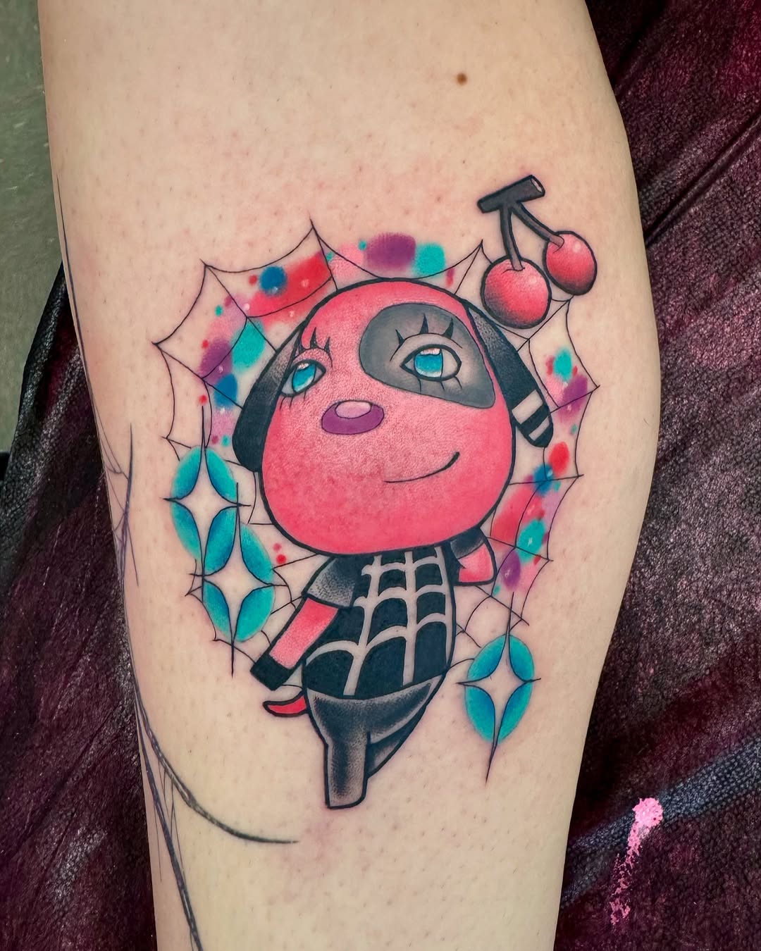 Tattoo by @sxmantha_jane — illustrative, watercolor