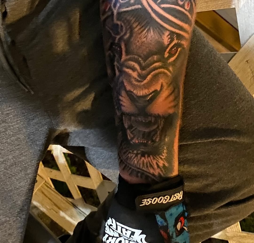 Tattoo by @mauze_tattoos β realism, black_and_grey