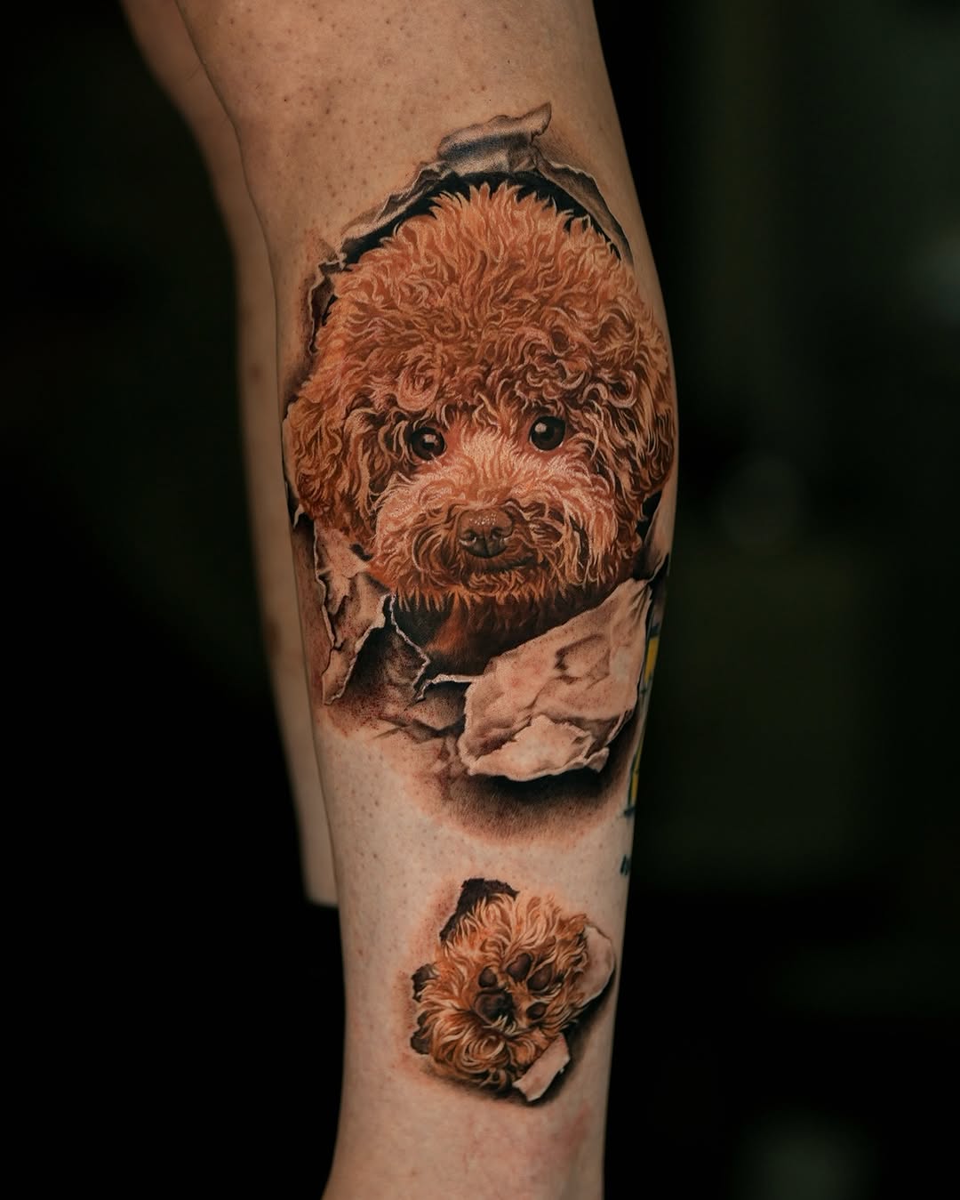 Tattoo by @zinktattoozac — realism, black_and_grey