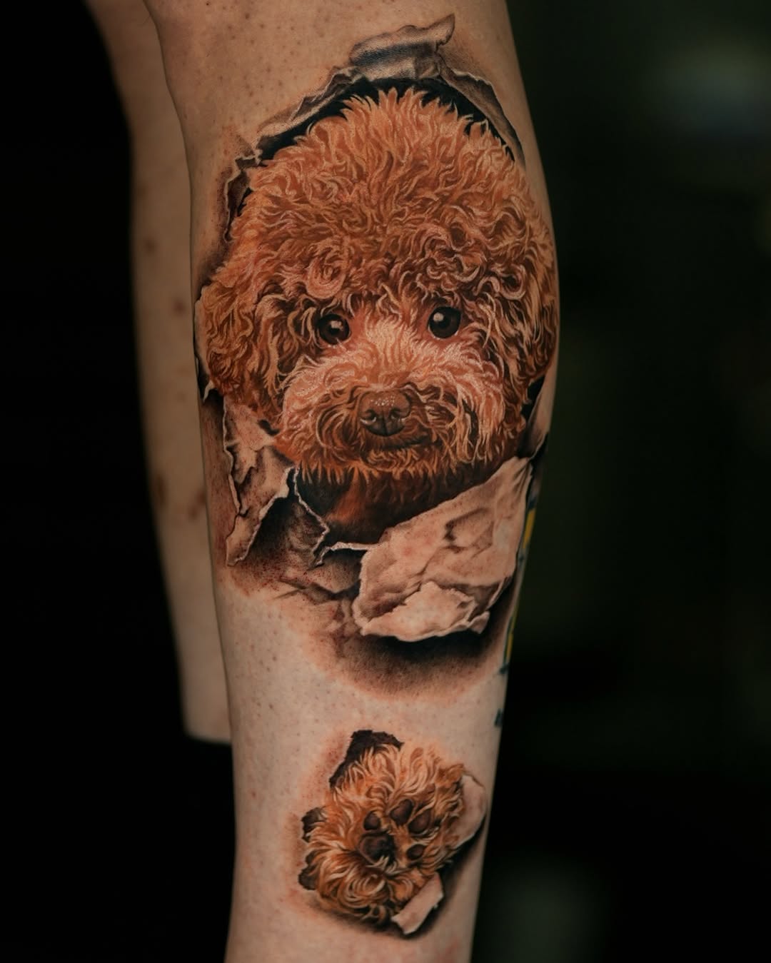 Tattoo by @zinktattoozac — realism, black_and_grey