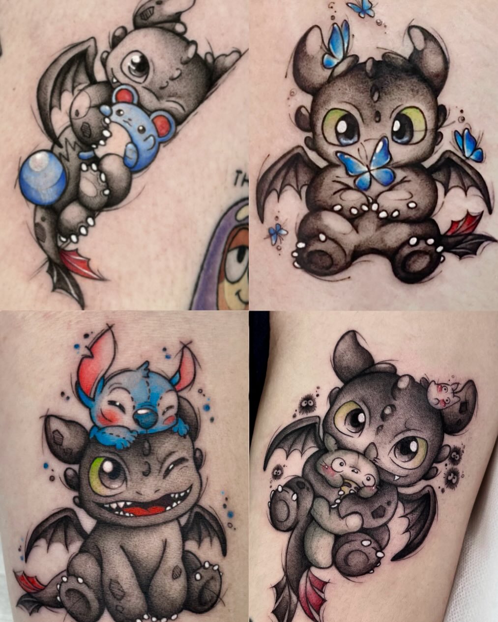 Tattoo by @neonghae β new_school, anime