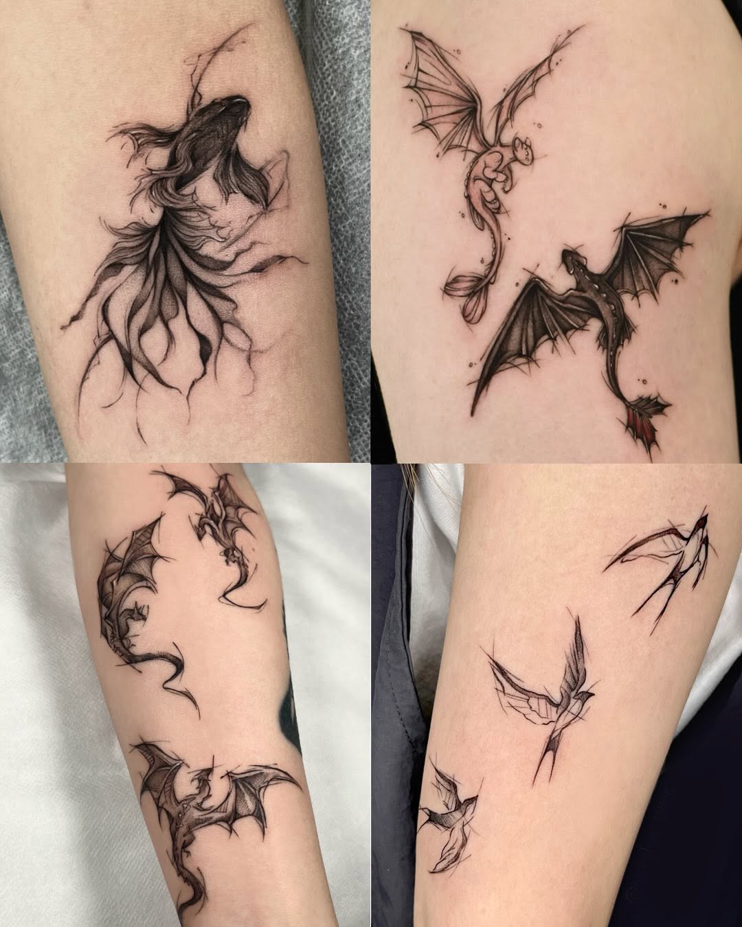 Tattoo by @neonghae β illustrative, sketch