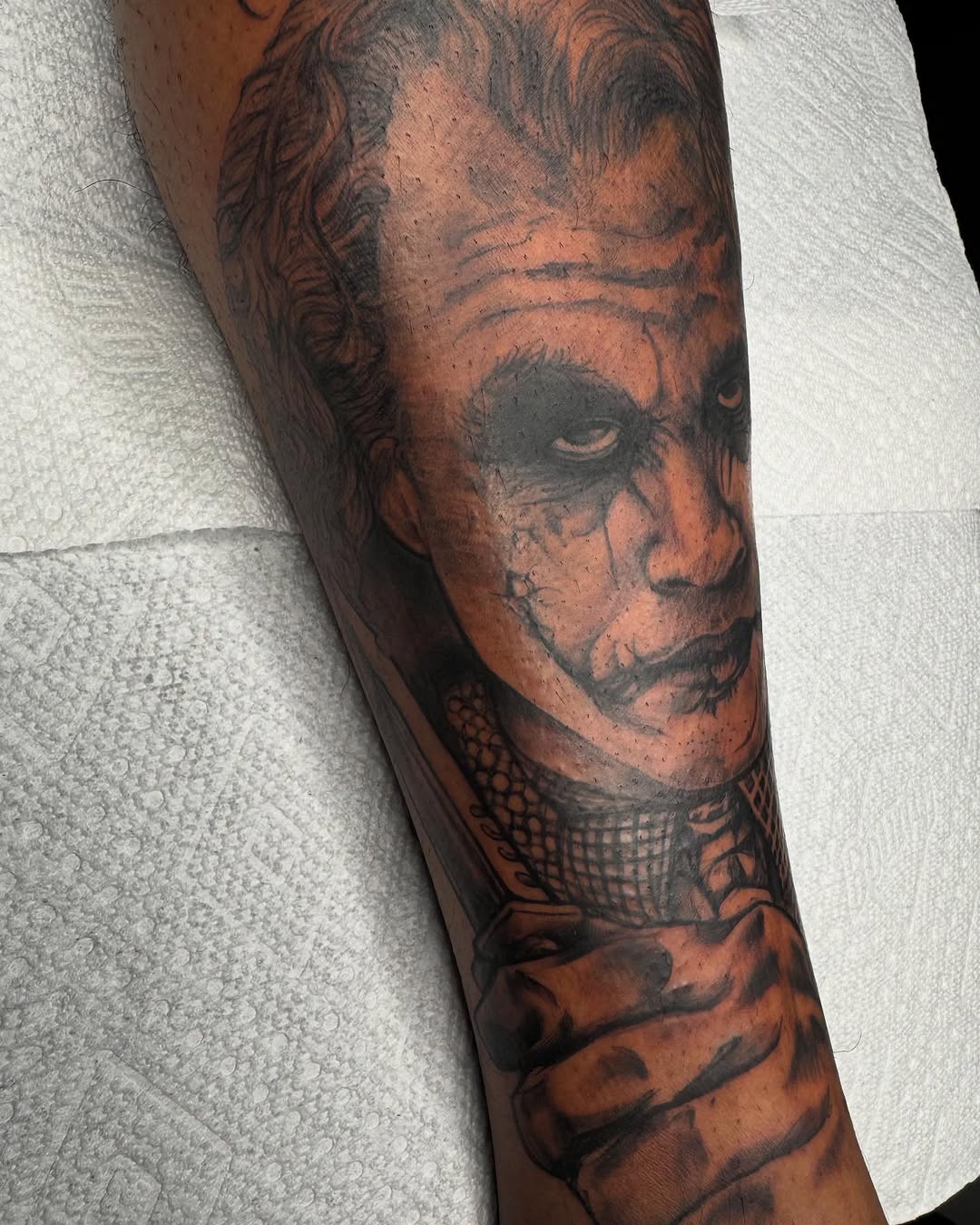 Tattoo by @inkhazmat — realism, dark_realism