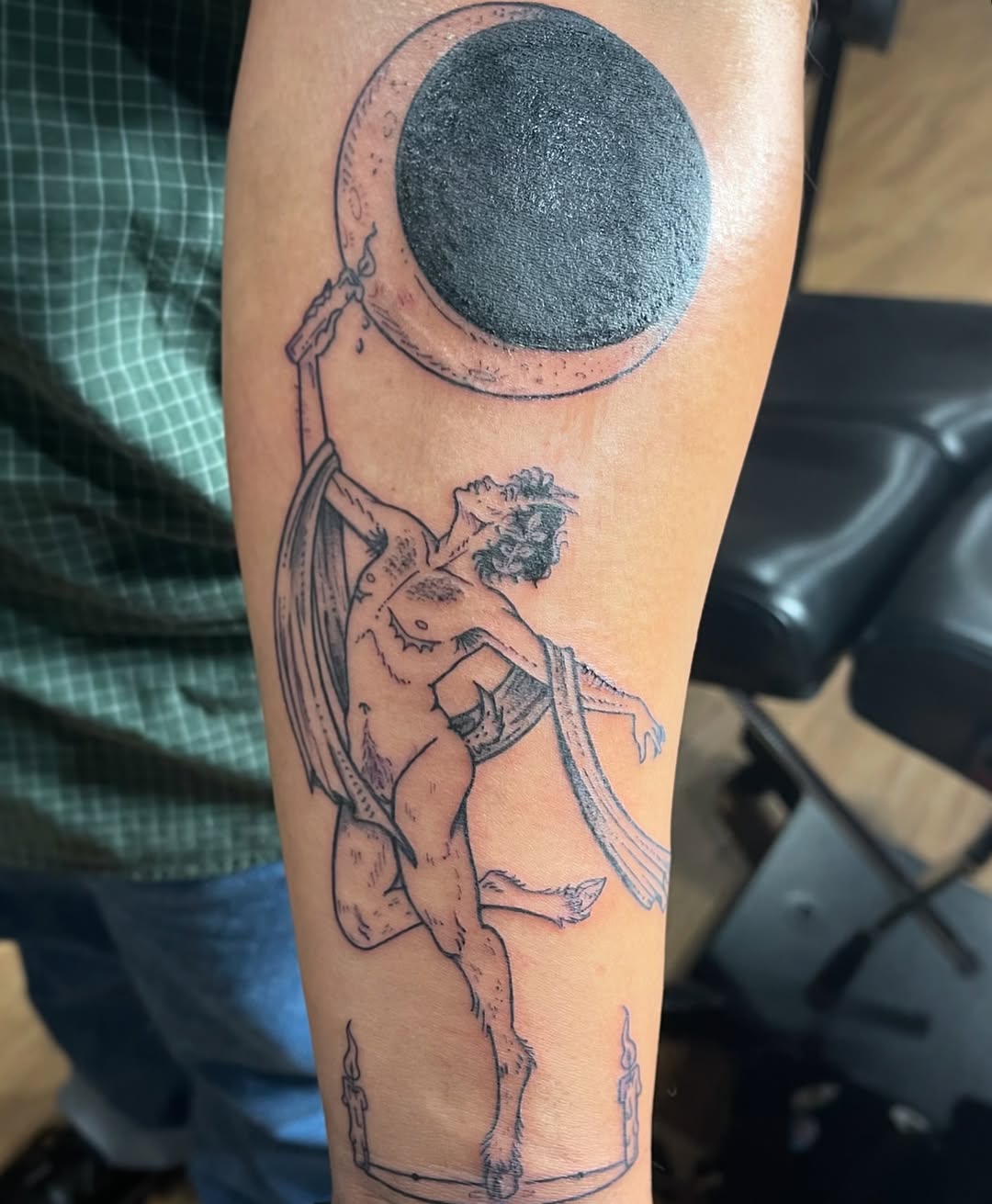 Tattoo by @spectral.inks — black_and_grey, realism