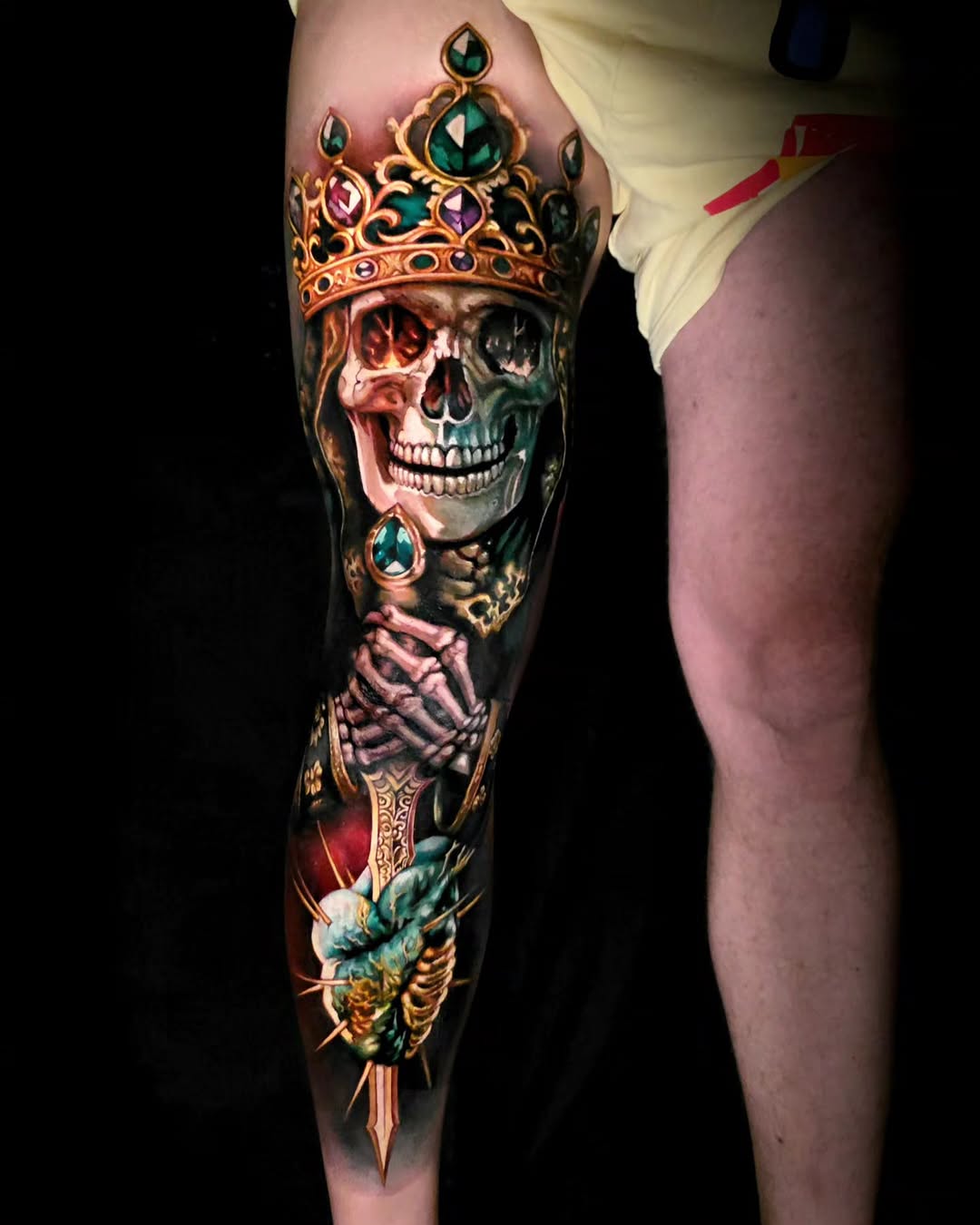 Tattoo work at Tatak International Tatu Expo 2026