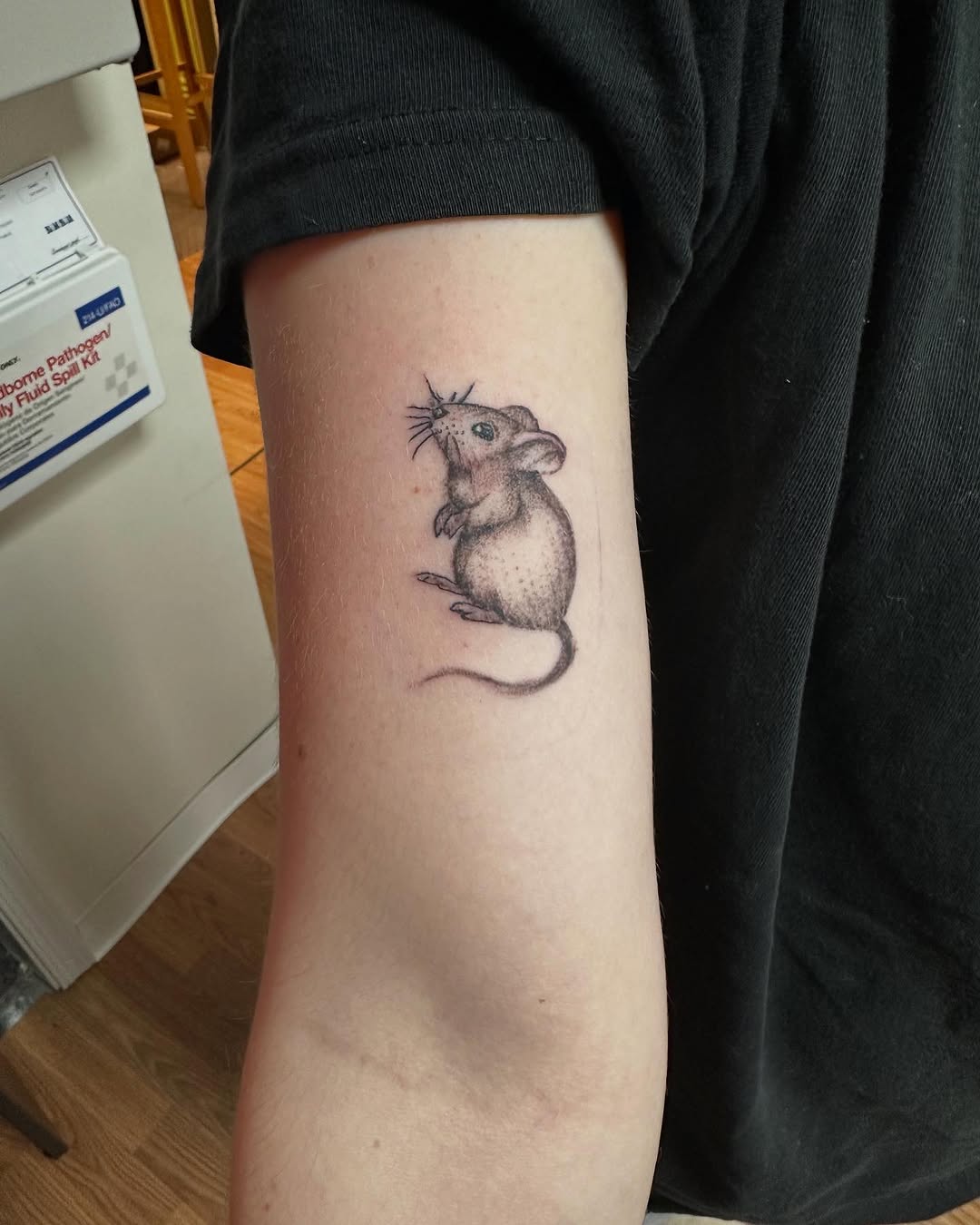 Tattoo by @tattooedwalnut — black_and_grey, realism