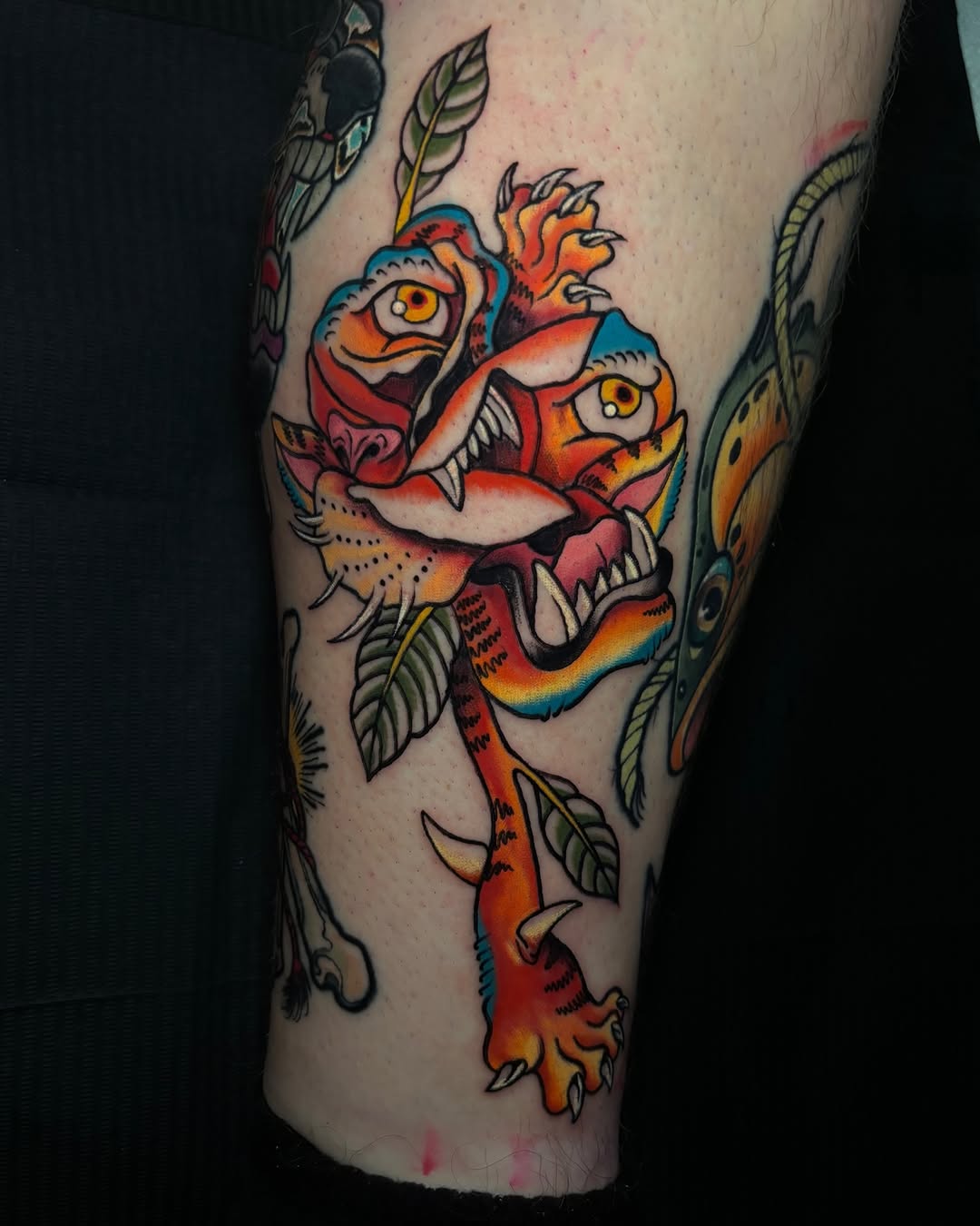 Tattoo by @jdawgdotgov โ american_traditional, neo_traditional