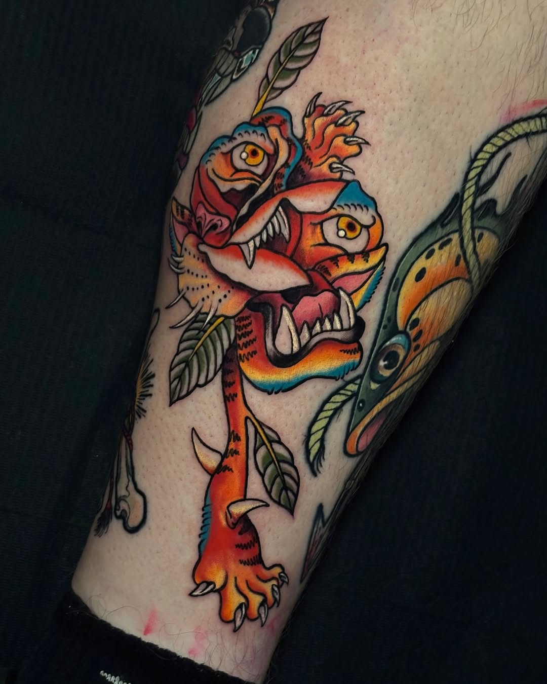 Tattoo by @jdawgdotgov โ american_traditional, neo_traditional