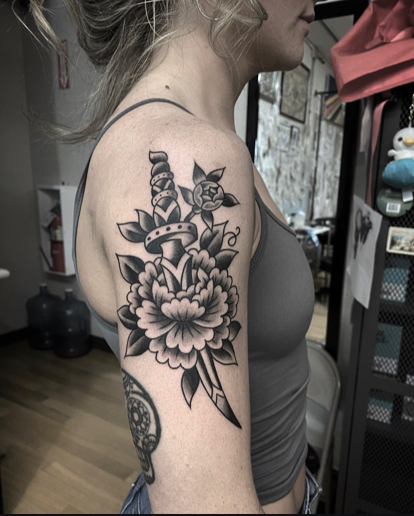 Tattoo by @alanpham — american_traditional, black_and_grey