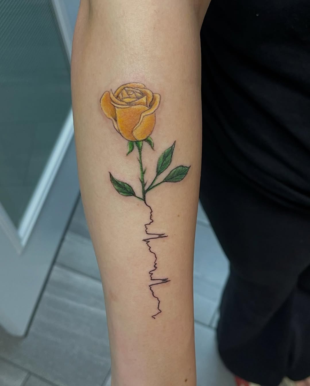 Tattoo by @miznola — fine_line, realism