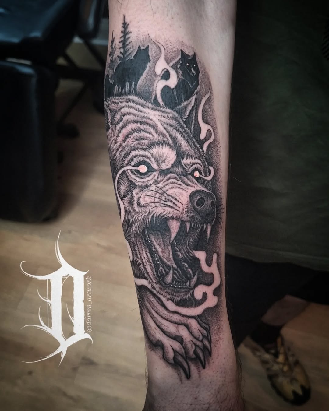 Tattoo by @darren_artwork โ black_and_grey, realism