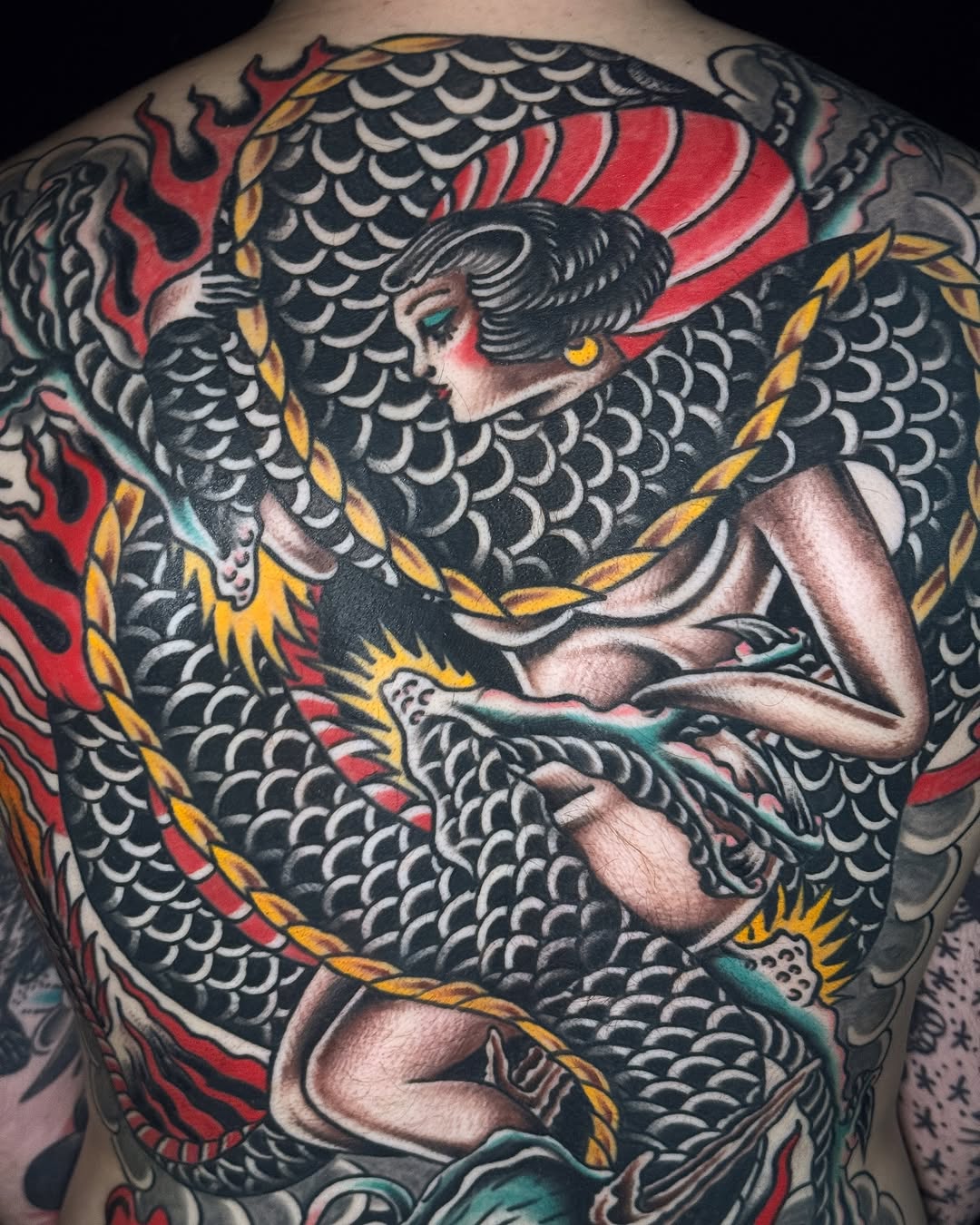 Tattoo by @tonykaplantattoo — japanese_irezumi, neo_traditional