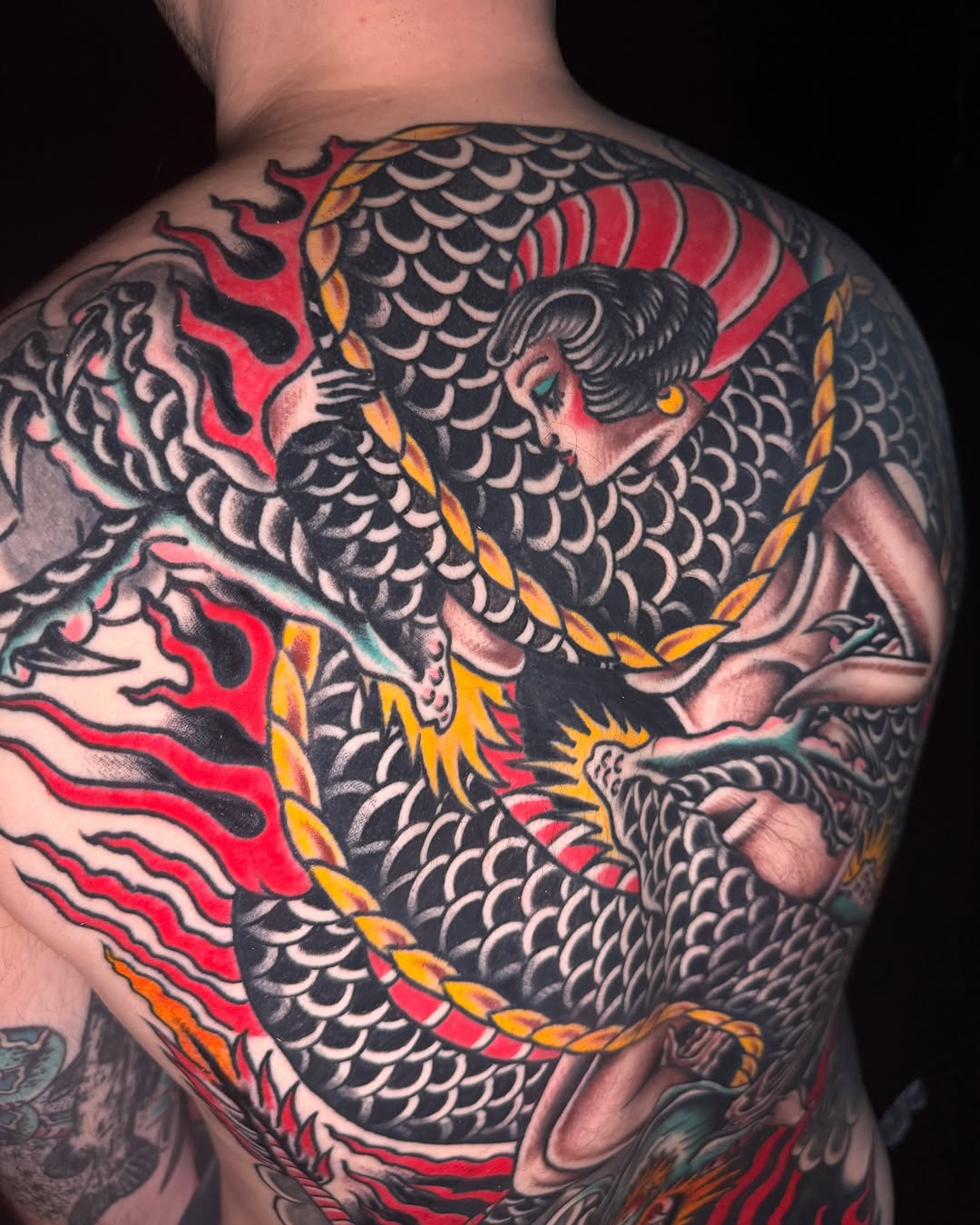Tattoo by @tonykaplantattoo — japanese_irezumi, neo_traditional
