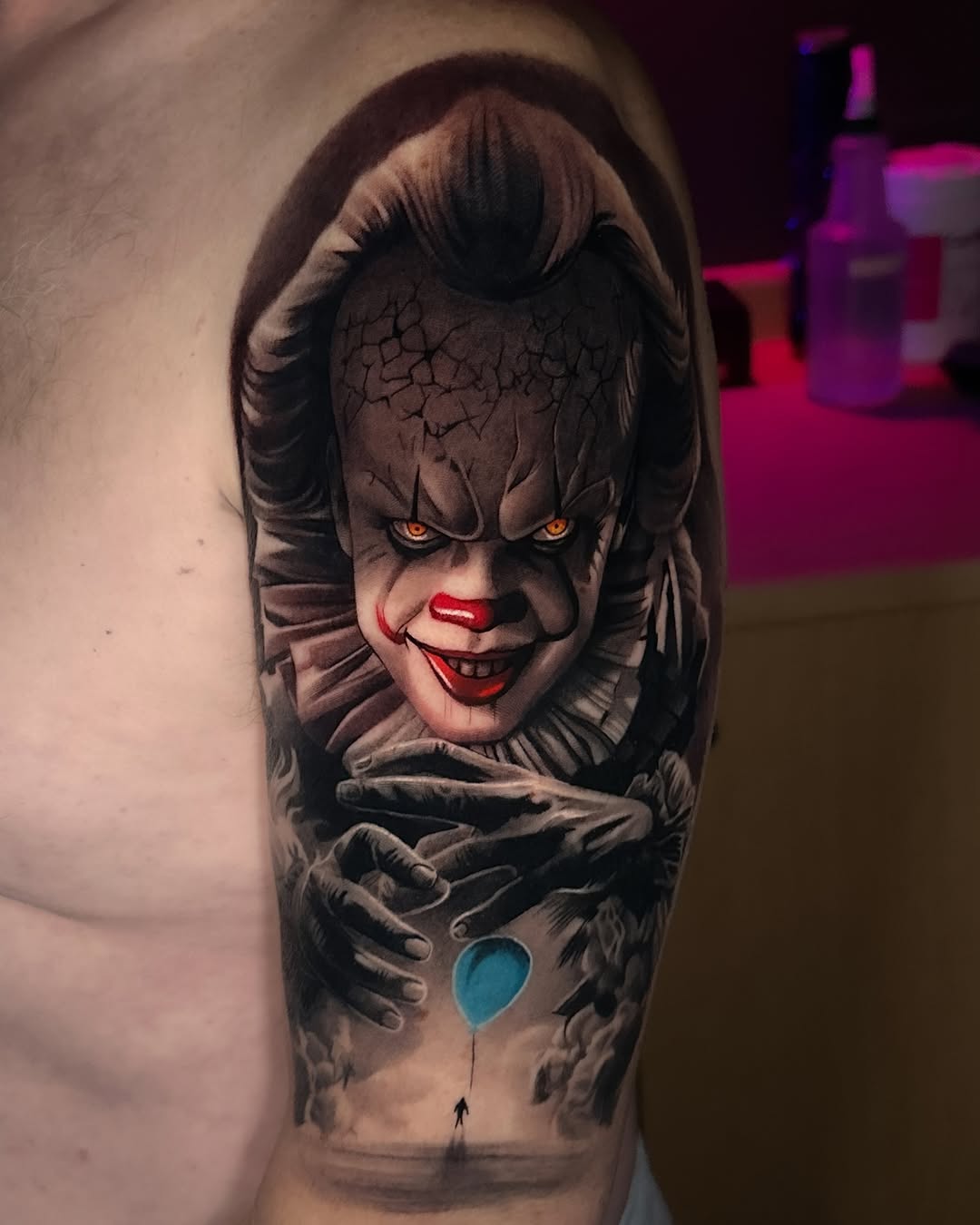 Tattoo by @nebesnuy_art — realism, dark_realism