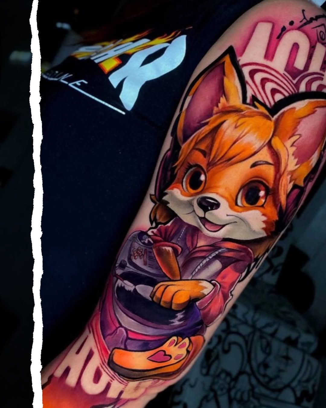 Tattoo by @kolesnikova.tattoo — new_school, anime