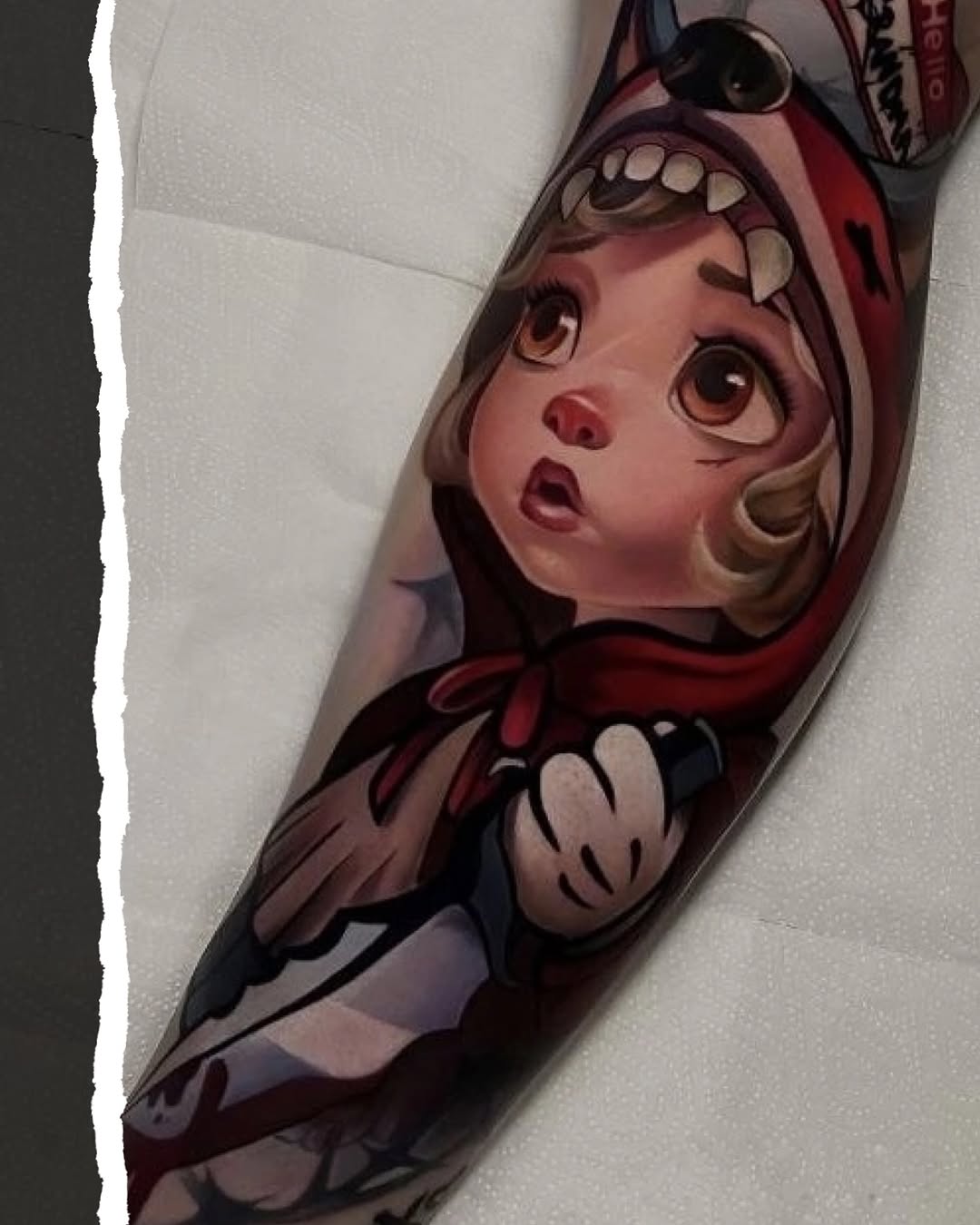Tattoo by @kolesnikova.tattoo — new_school, realism