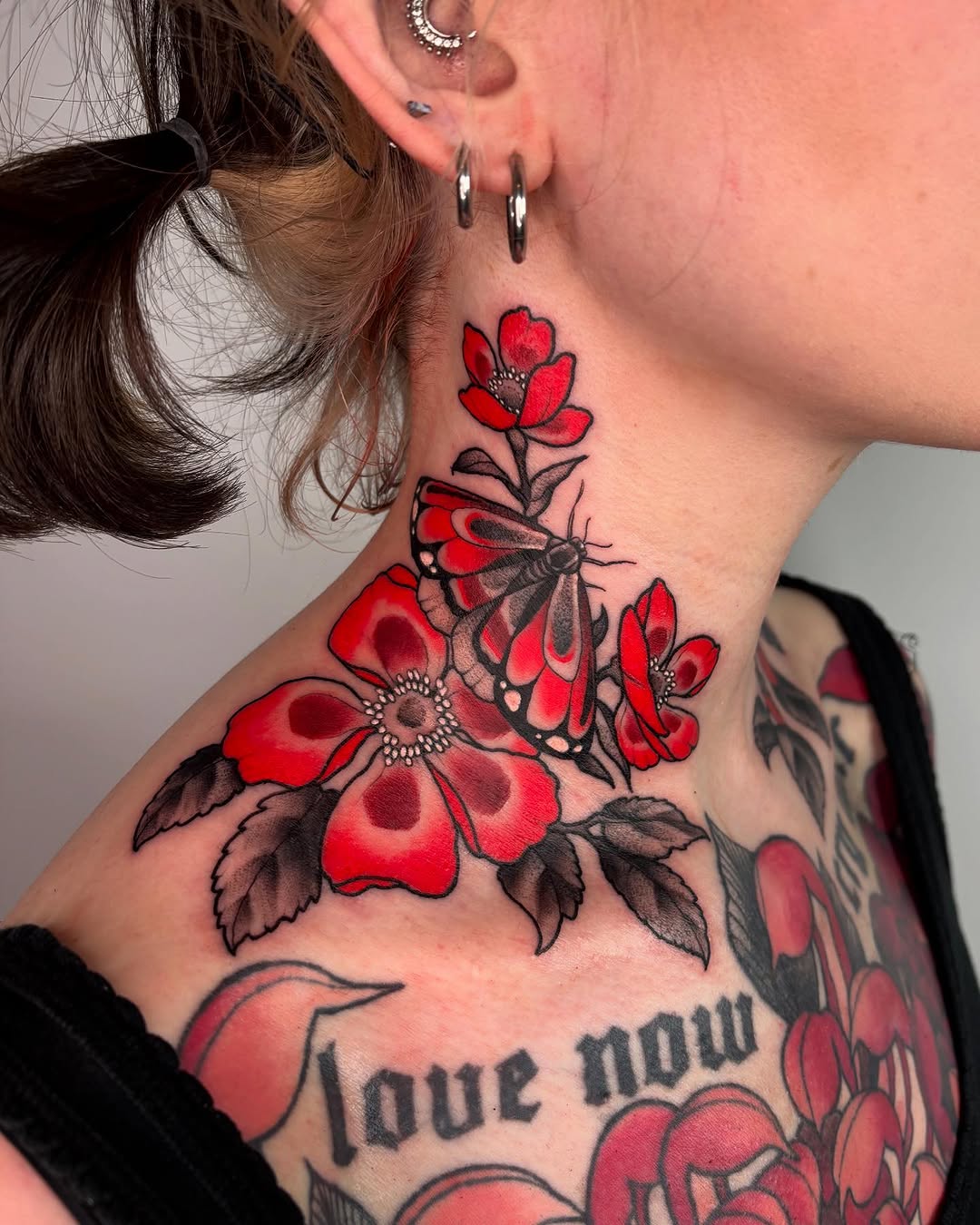 Tattoo by @attackofthe50footwoman — neo_traditional, black_and_grey