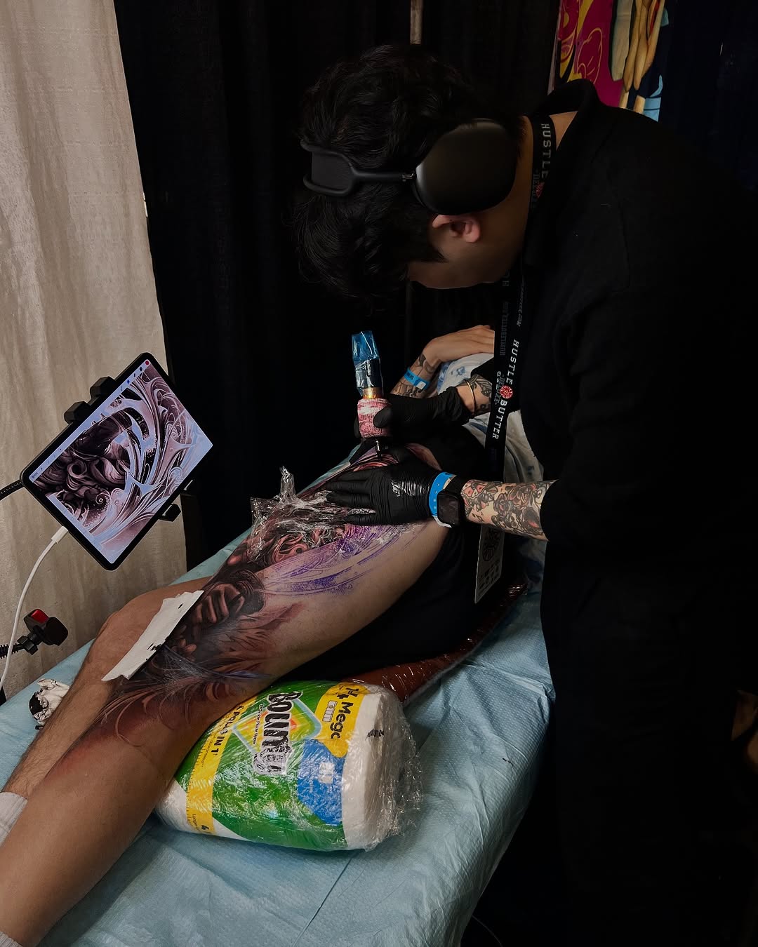 Tattoo by @sumok_tattoo β realism, black_and_grey