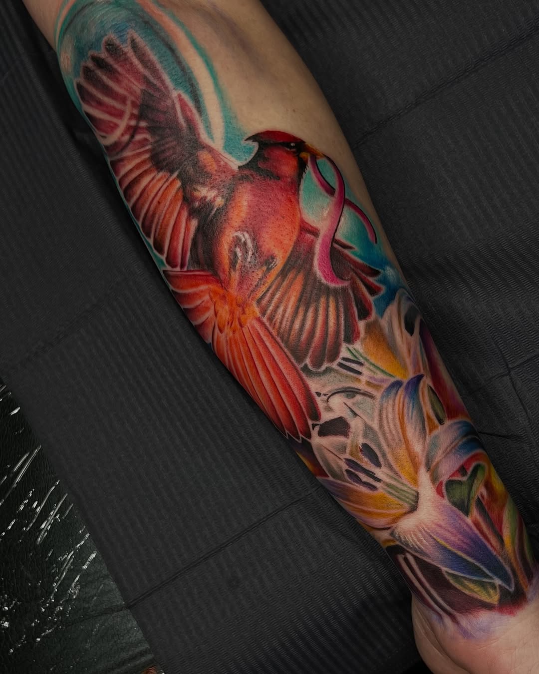 Tattoo by @mrgrouchtattoos — realism, color