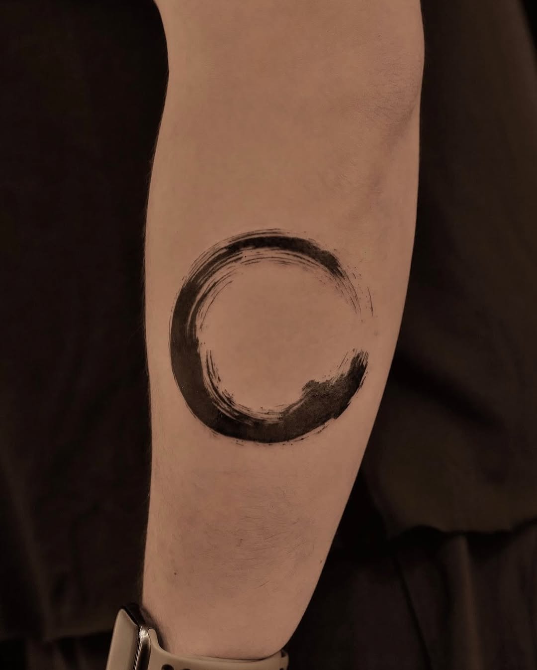 Tattoo by @d.w._modoink — blackwork, minimalist