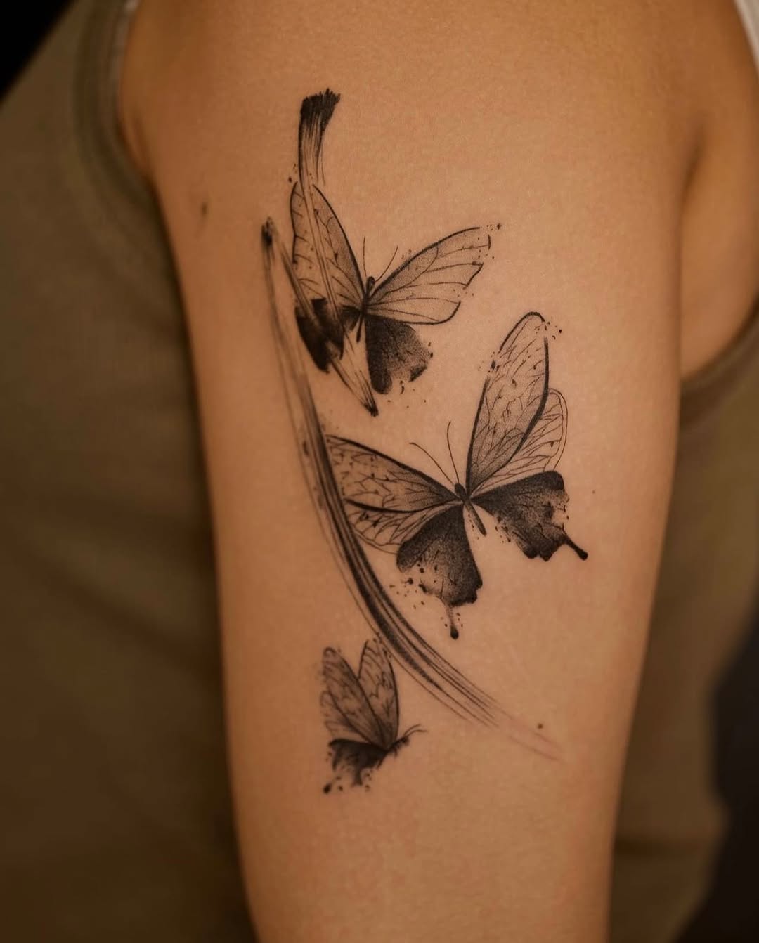 Tattoo by @d.w._modoink — fine_line, dotwork