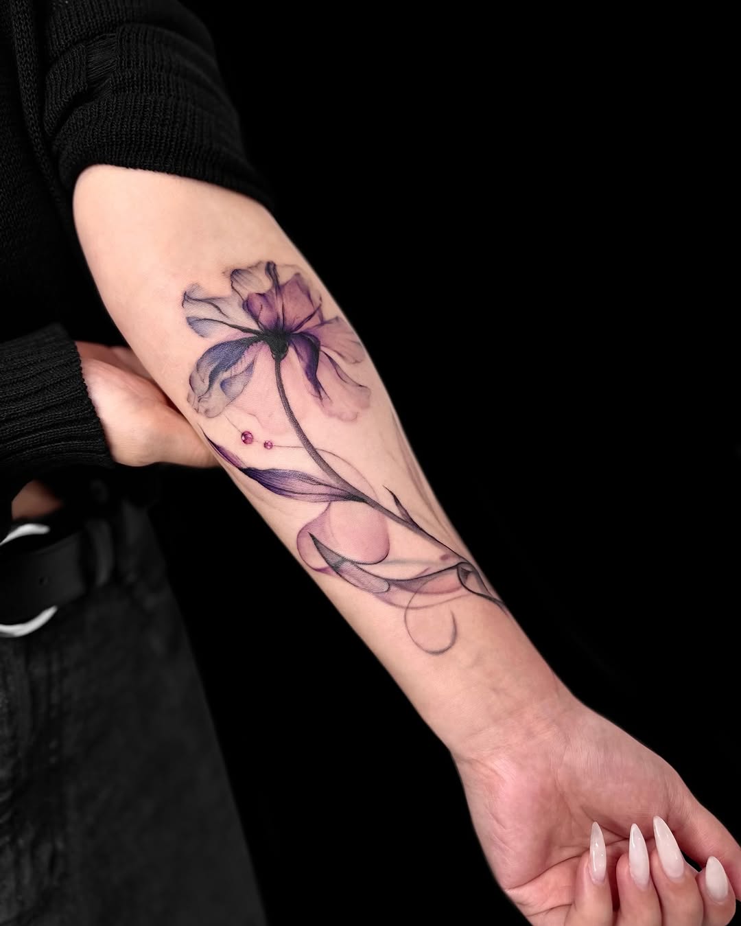 Tattoo by @rroy.ink — fine_line, watercolor