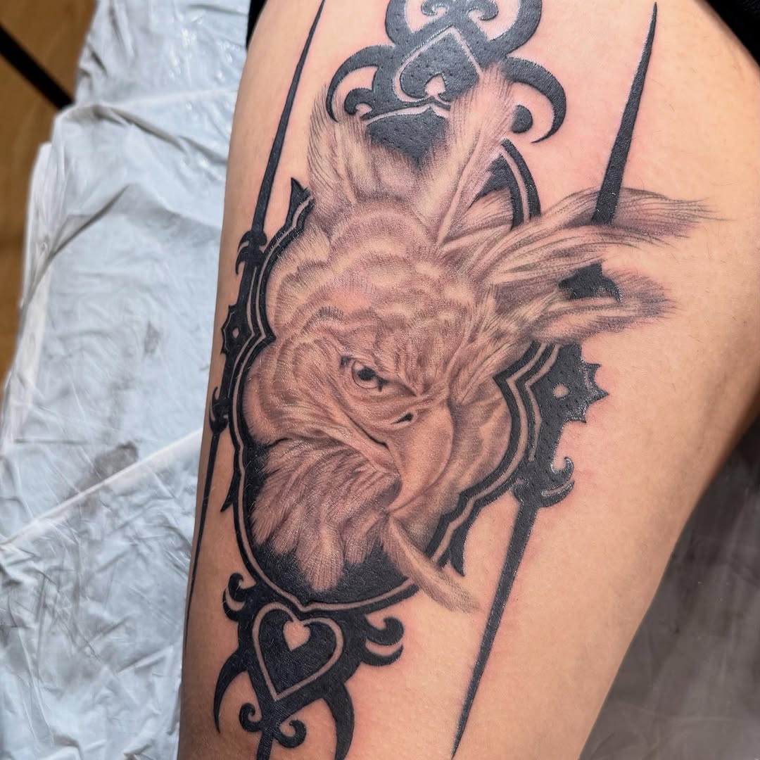 Tattoo by @who_thefuckisdrake β realism, black_and_grey