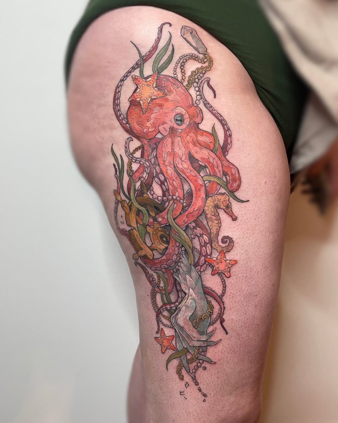 Tattoo by @scaledxwingstattoo — realism, illustrative