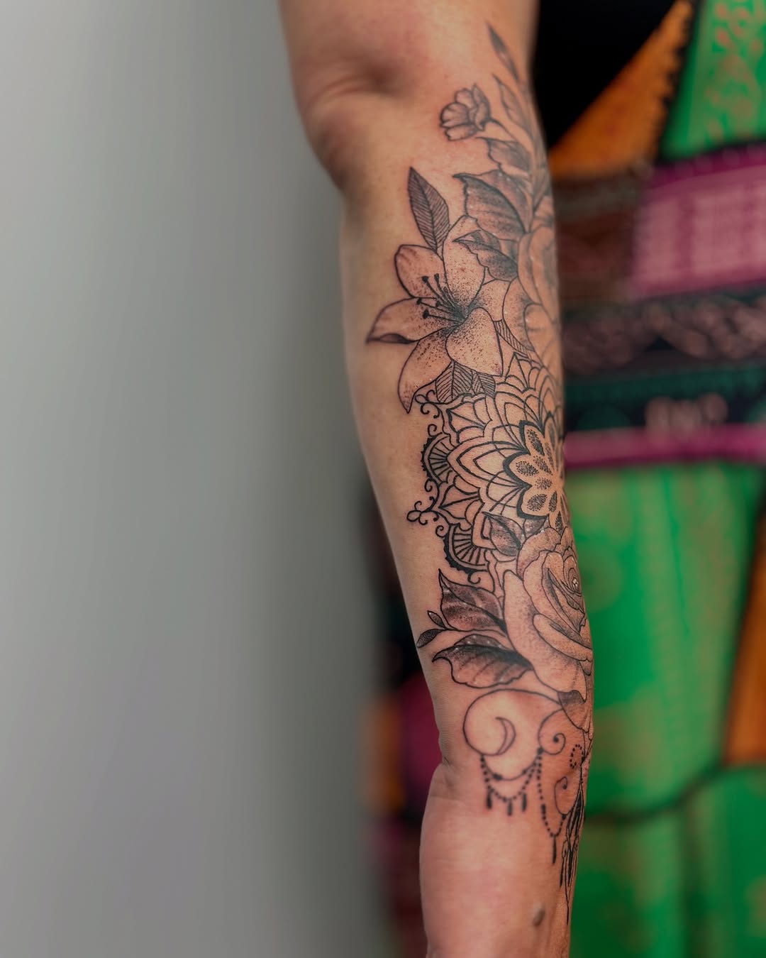 Tattoo by @aj_inkvillage — black_and_grey