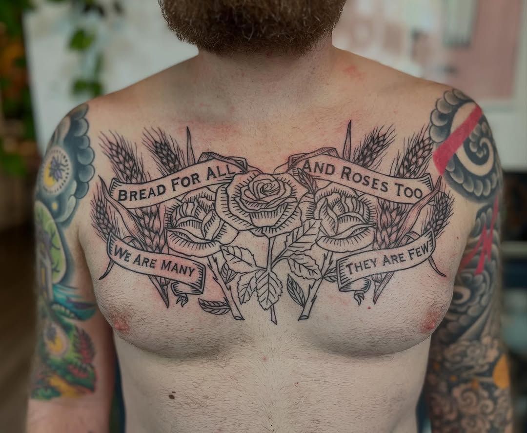 Tattoo by @mad.anthonytattoo — lettering_script, american_traditional