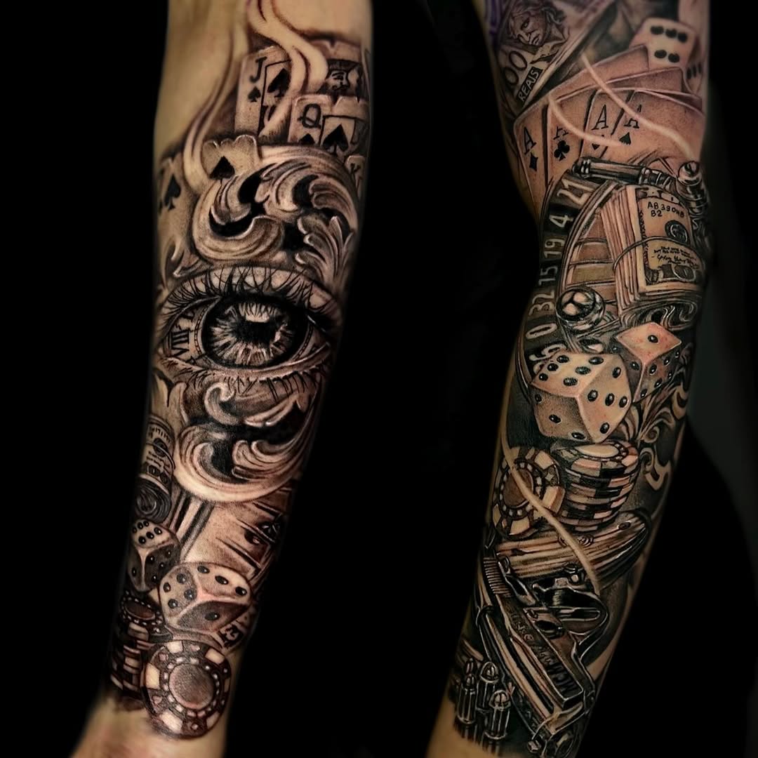 Tattoo by @hari__tattooer — realism, black_and_grey