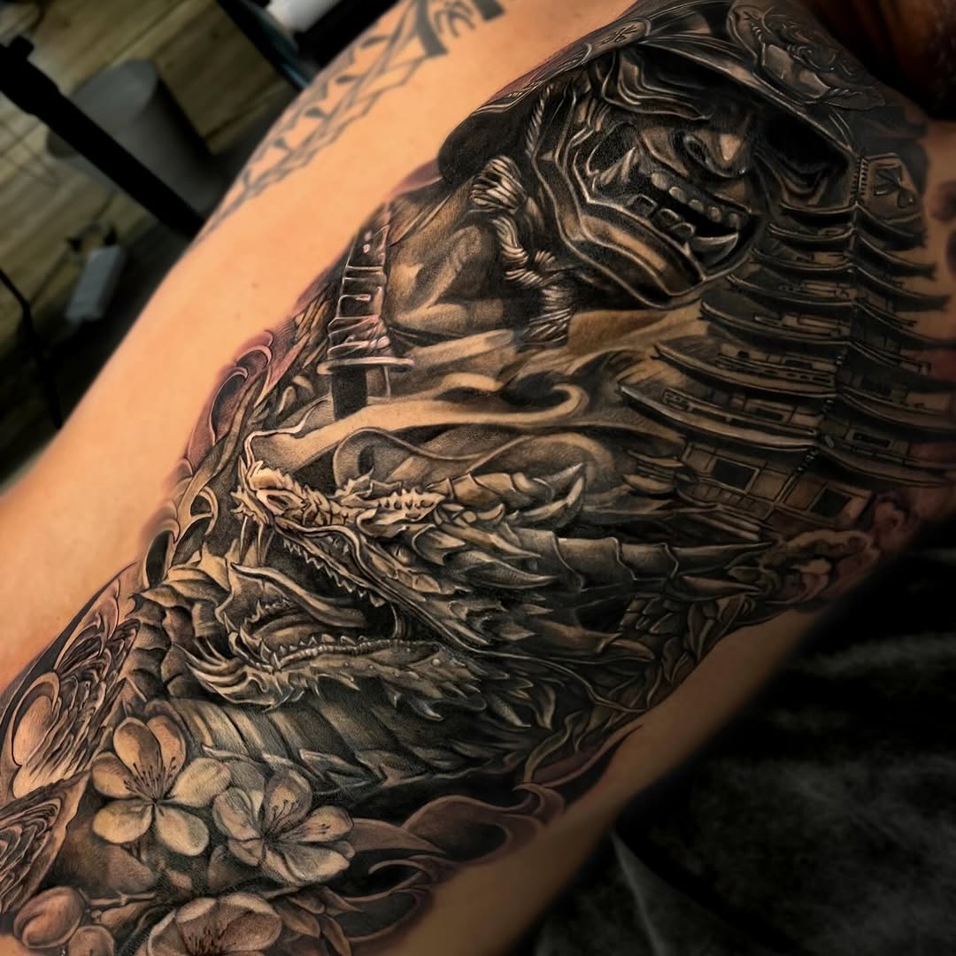 Tattoo by @hari__tattooer — japanese_irezumi, realism