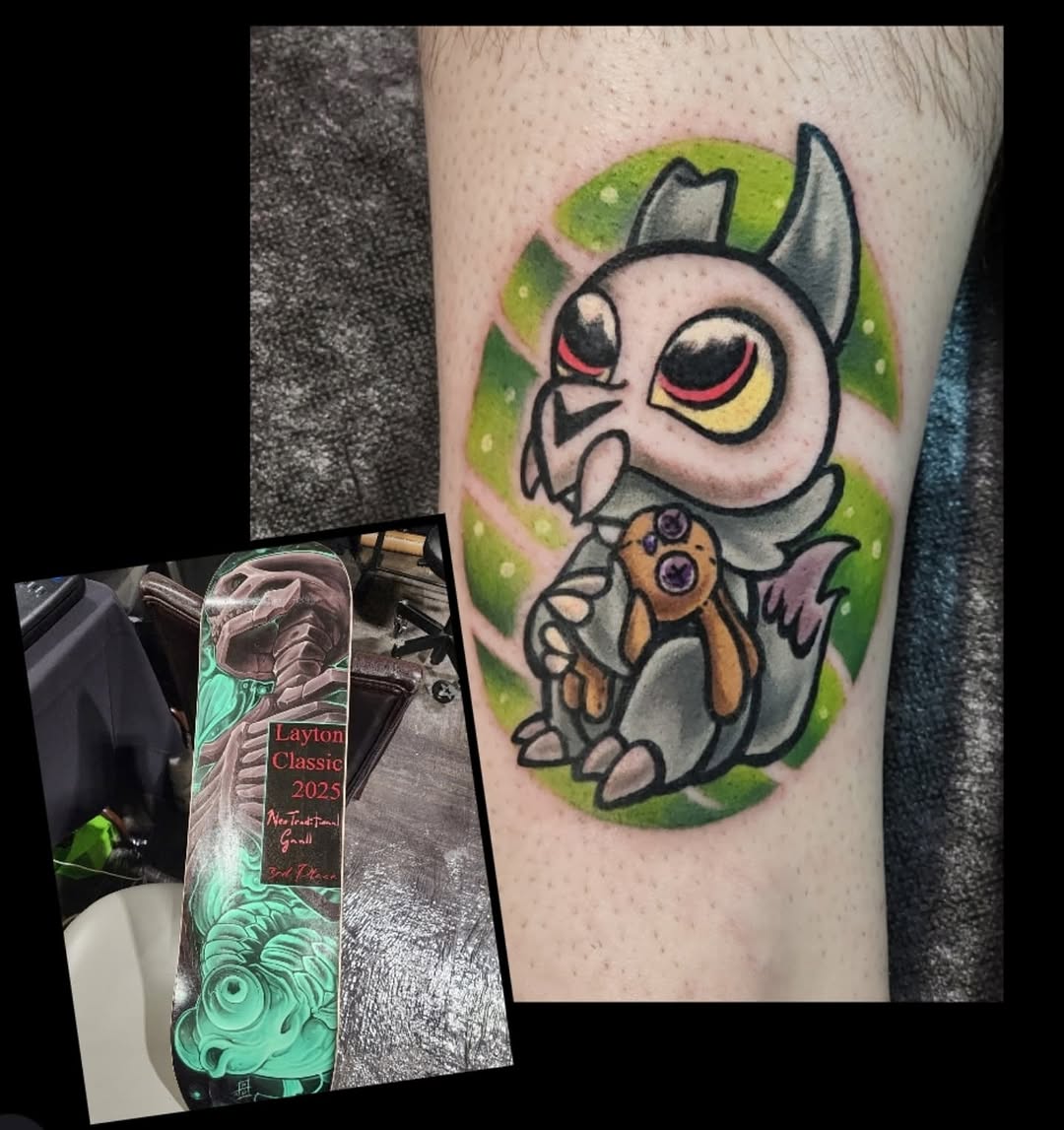 Tattoo by @birdysartnest_tb โ new_school, illustrative