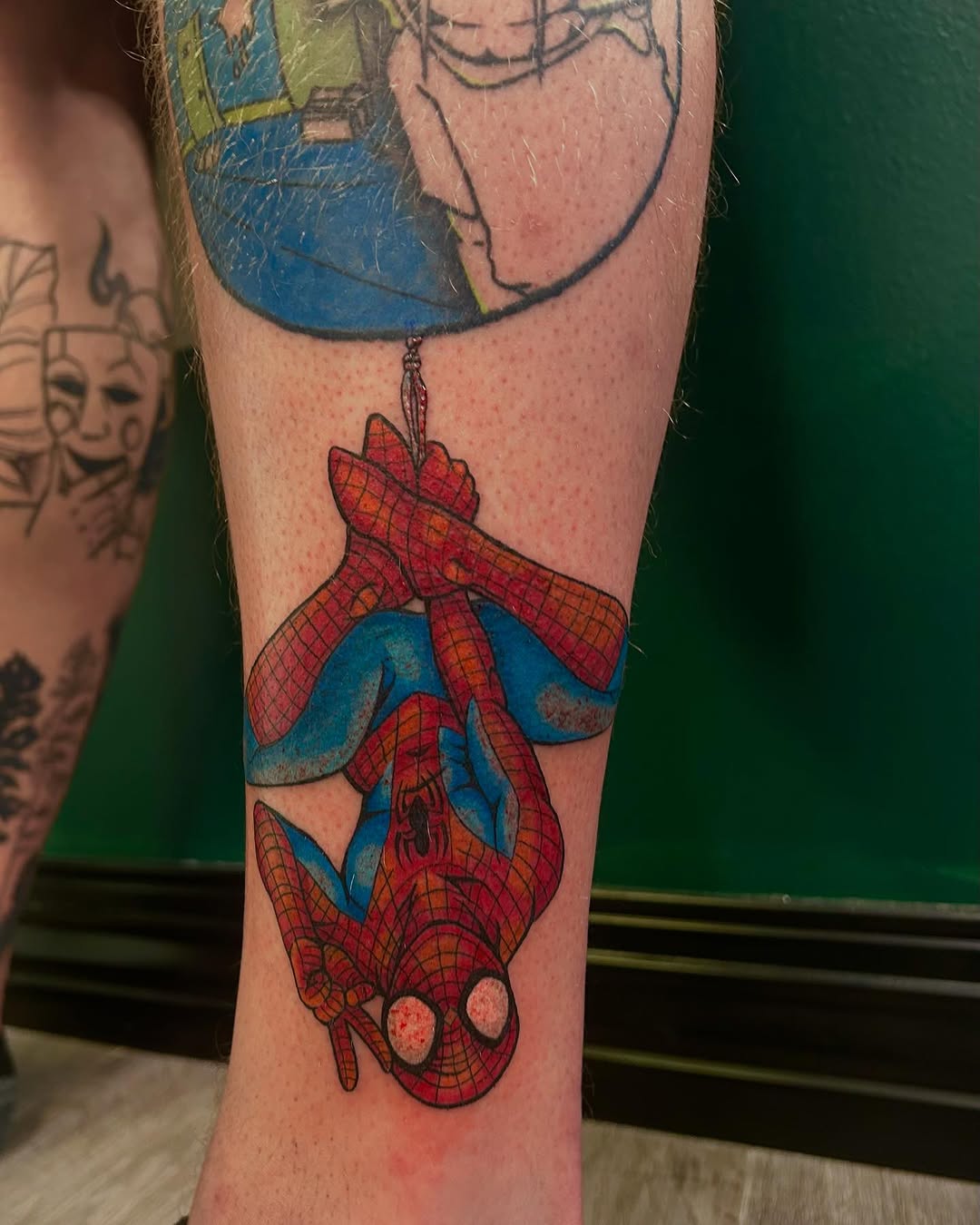 Tattoo by @ava_defalco — new_school, anime
