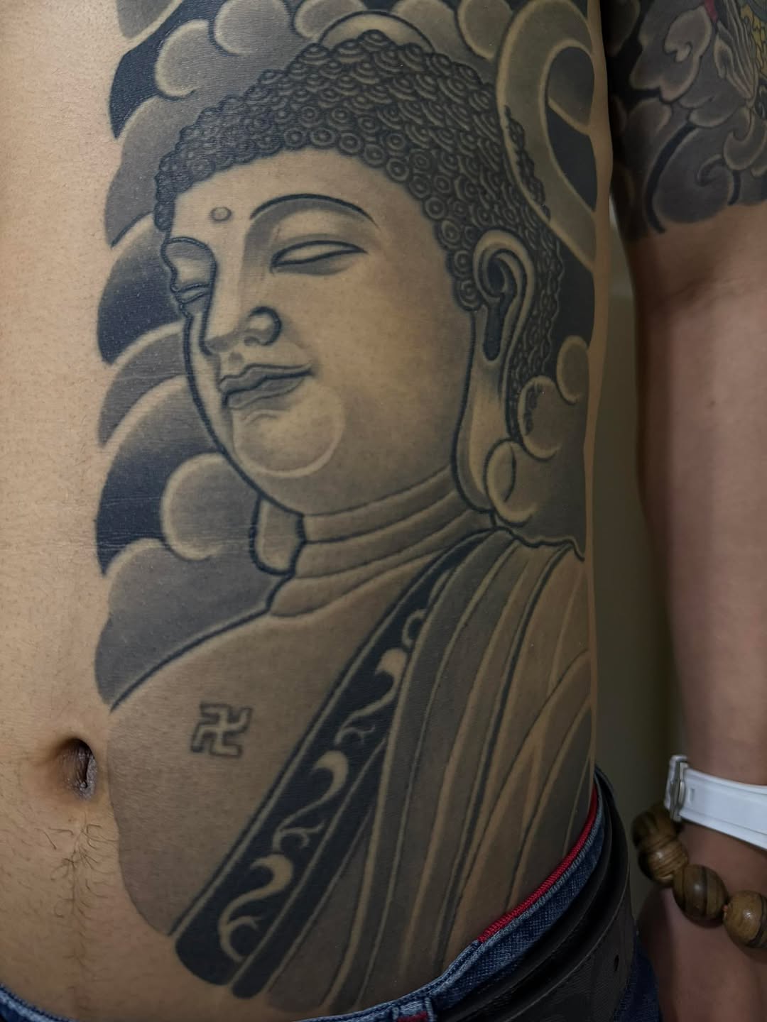 Tattoo by @ictattoo_spoonek947 — japanese_irezumi, black_and_grey