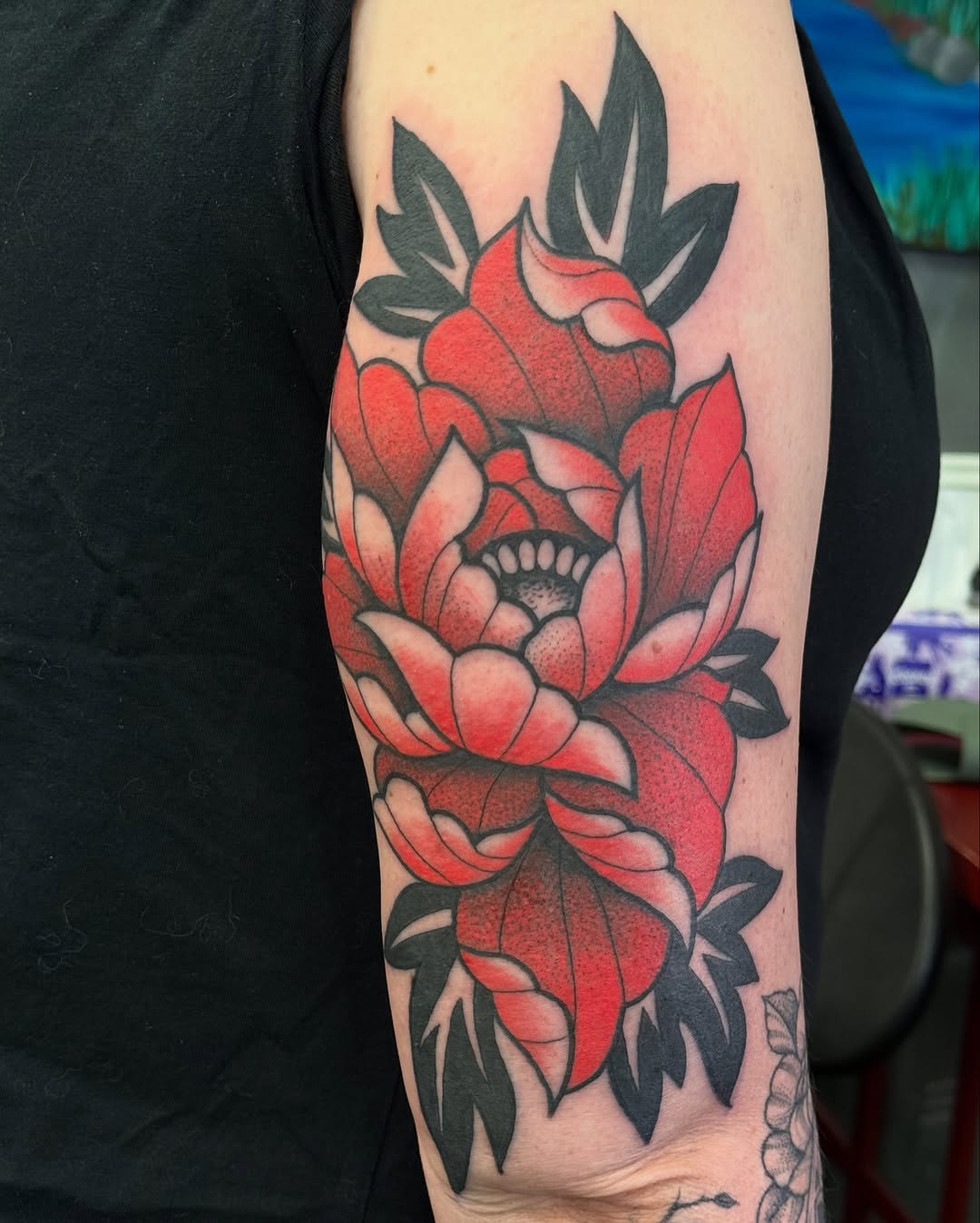 Tattoo by @inkedbyjenna — american_traditional, illustrative