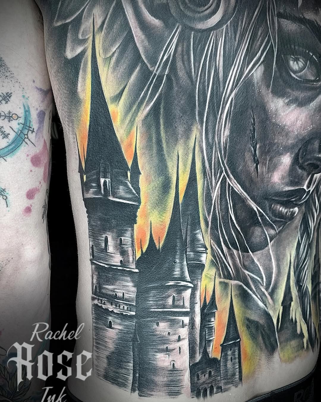 Tattoo by @rachelroseink β dark_realism, illustrative