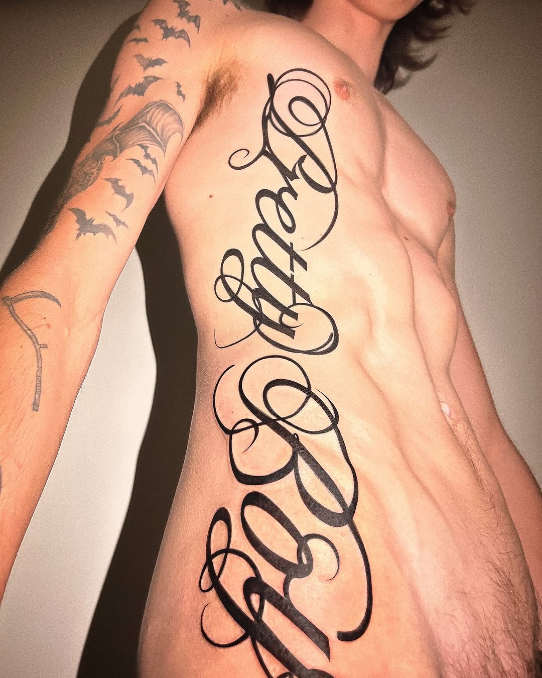 Tattoo by @hayleybayleytattoos โ lettering_script