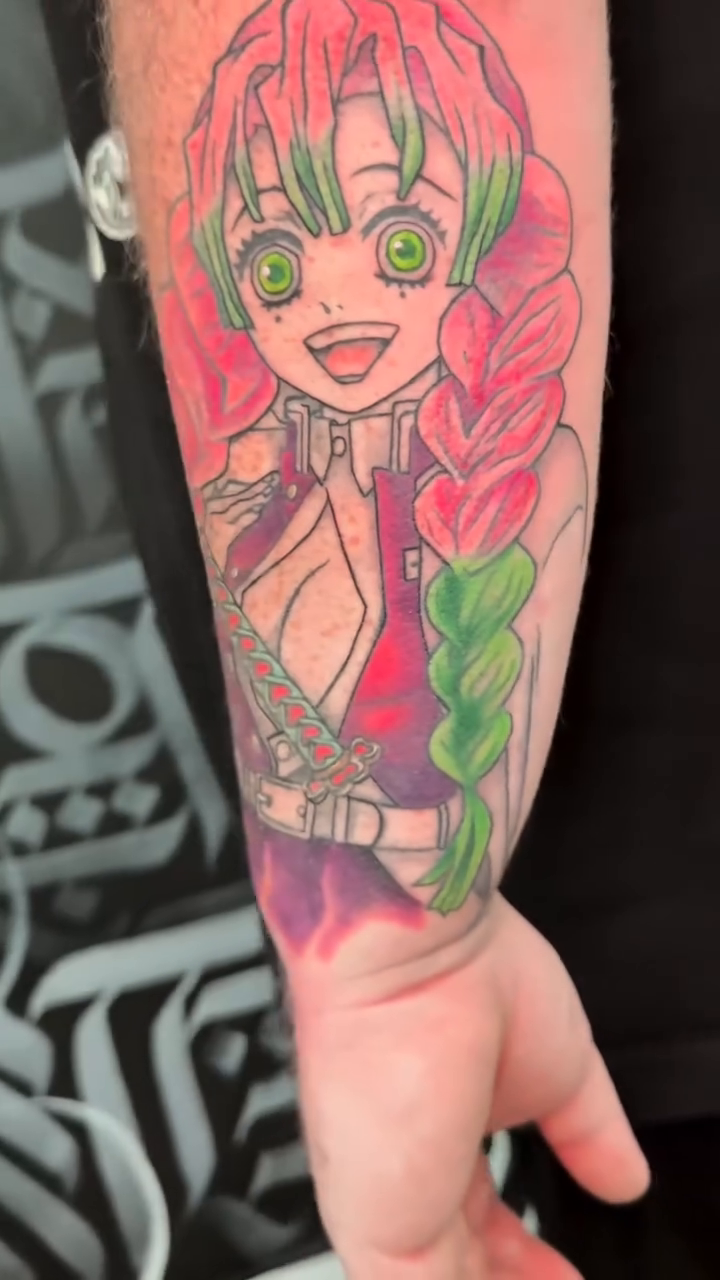 Tattoo by @tattoosorsumn — anime