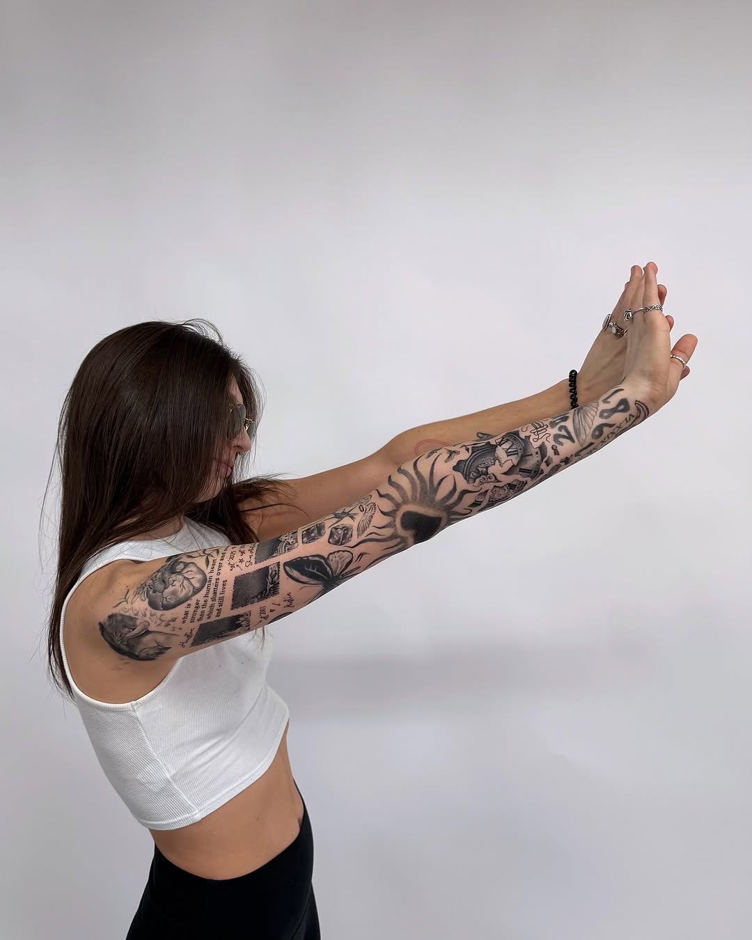Tattoo by @ilovebluestattoos — black_and_grey, chicano