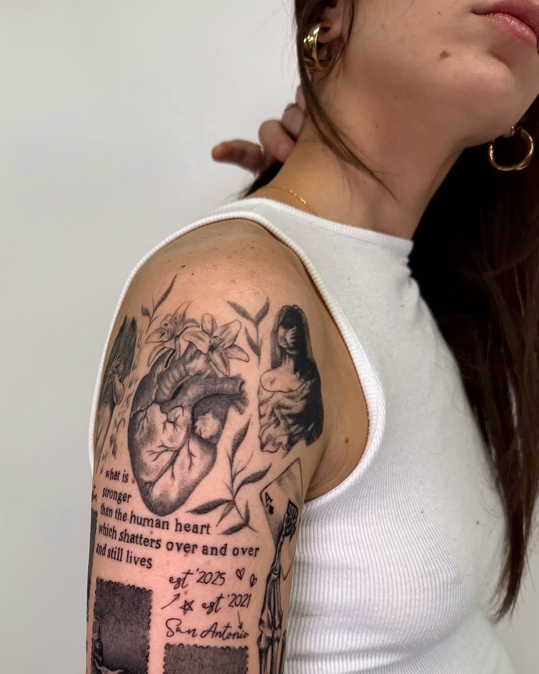 Tattoo by @ilovebluestattoos — realism, chicano