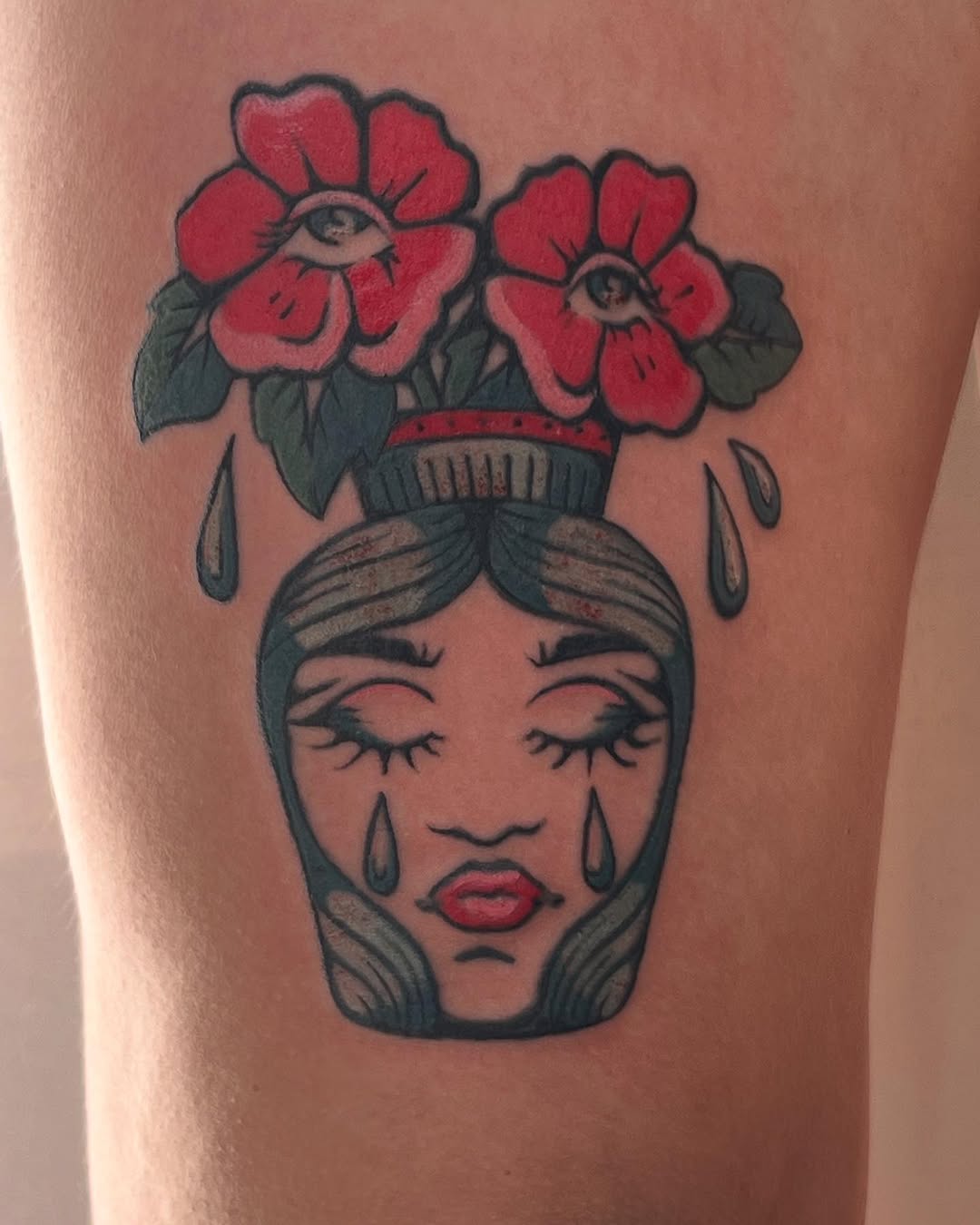 Tattoo by @rachelradiant — american_traditional