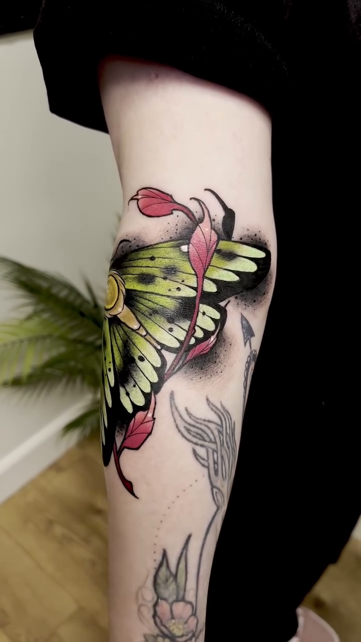 Tattoo by @copperbunnyink โ neo_traditional, realism