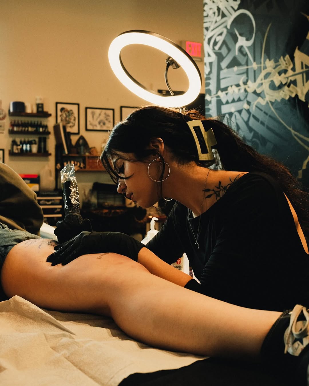 Tattoo by @juuls.ink — lettering_script
