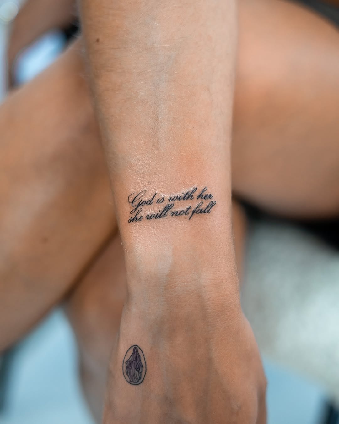 Tattoo by @karl_thetattoo_plug — lettering_script, fine_line